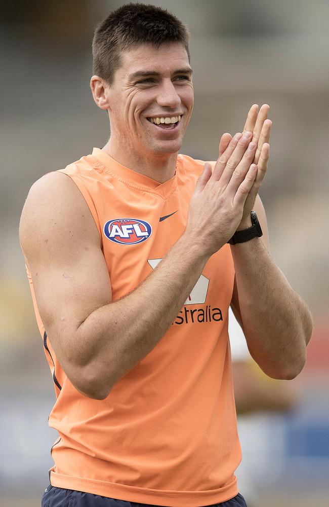 If Matthew Kreuzer top scores for the Blues, you’ll be rubbing your hands together for that Perfect 9. Picture: AAP