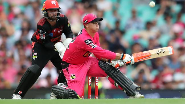 Sydney Sixers' Josh Philippe looks like Steve Smith - and bats like him on occasion, too.