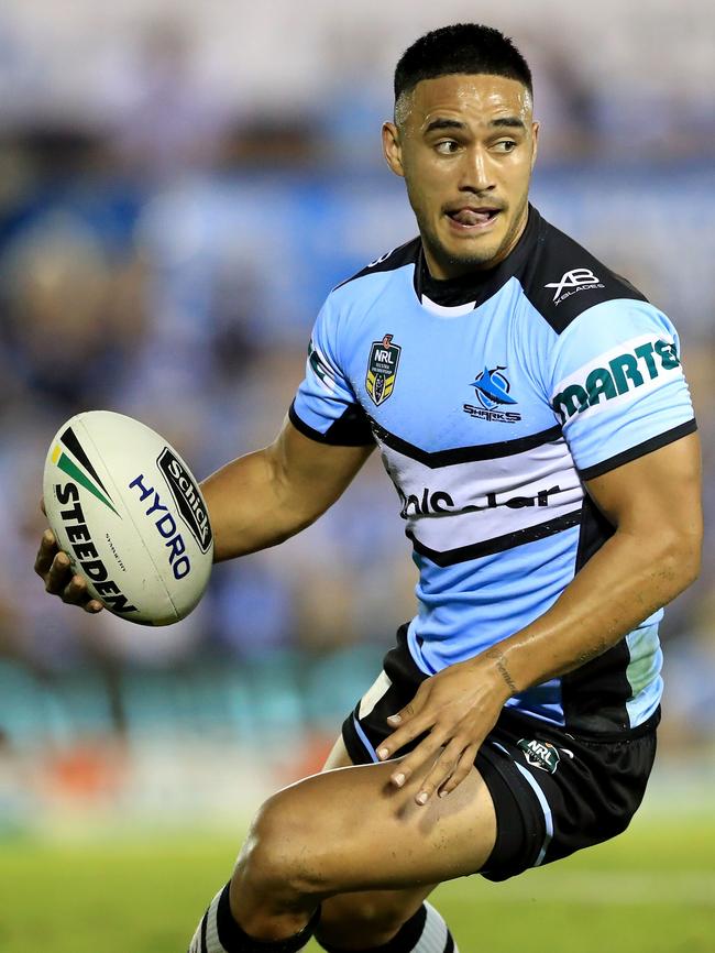 Valentine Holmes’ stellar performances last year could see him picked ahead of Boyd and Oates on the wing. Picture: Getty