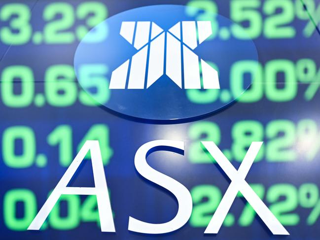 SYDNEY, AUSTRALIA - NewsWire Photos November 23, 2021: A multiple exposure photo showing Information boards at the Australian Securities Exchange, Sydney. Picture: NCA NewsWire / James Gourley