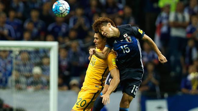 Trent Sainsbury is in doubt for Australia’s World Cup qualifier against Thailand