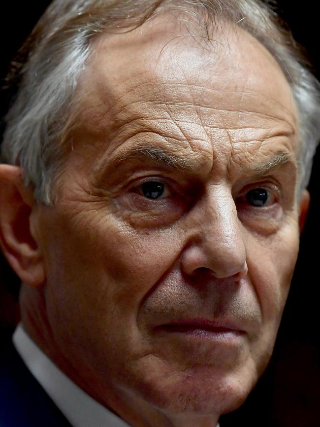 Former British Prime Minister Tony Blair. Picture: Charles McQuillan/Getty Images