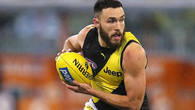 Shane Edwards is the architect behind many of Richmond’s attacking moves. Picture: Michael Klein