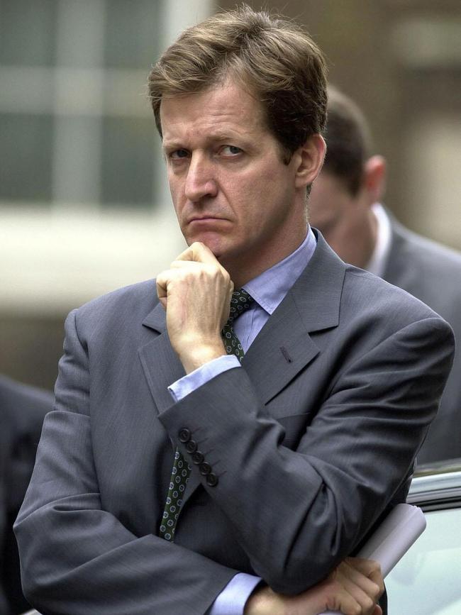 Former Tony Blair spin doctor Alastair Campbell. Picture: AP Photo/Matthew Fearn/PA