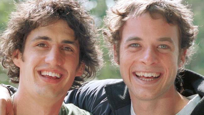 Hamish Blake and Andy Lee. Picture: News Corp