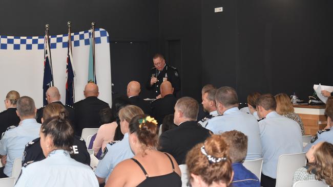 Attendees at the Queensland Police Service Ipswich District Awards Ceremony on Wednesday.