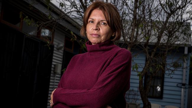 Dr Hannah McGlade at her Perth home. Picture: Tony McDonough