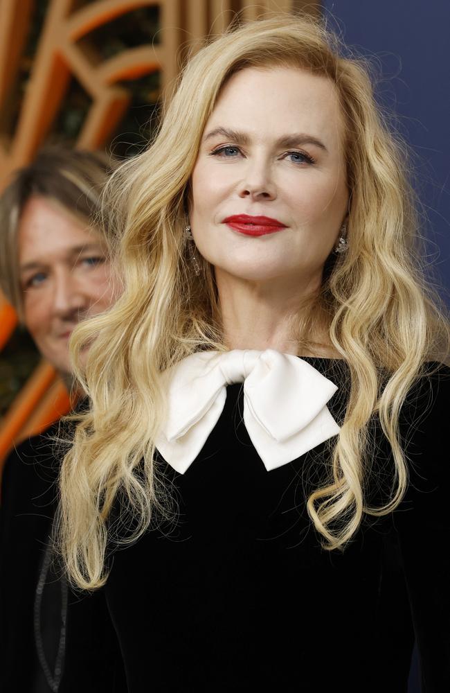 Back to black! Nicole Kidman at the SAGs. Picture: Getty Images