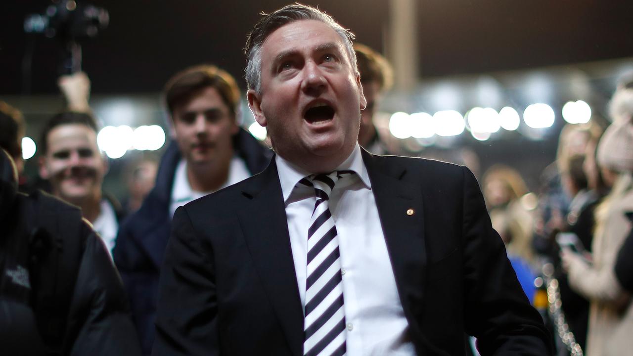 Eddie McGuire has warned a Grand Final move to WA is not as simple as it sounds (Photo by Michael Willson/AFL Photos via Getty Images).