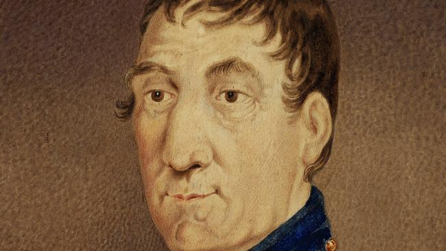 Lachlan Macquarie was key to getting our first bank established. Picture: State Library of NSW