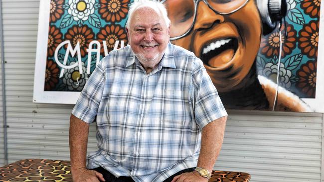 Bluesfest director Peter Noble in his office at Tyagarah on the far north coast of NSW. Picture: Natalie Grono