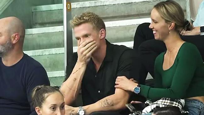 Cody Simpson and Emma McKeon react to Cody making the Australian Swim team.