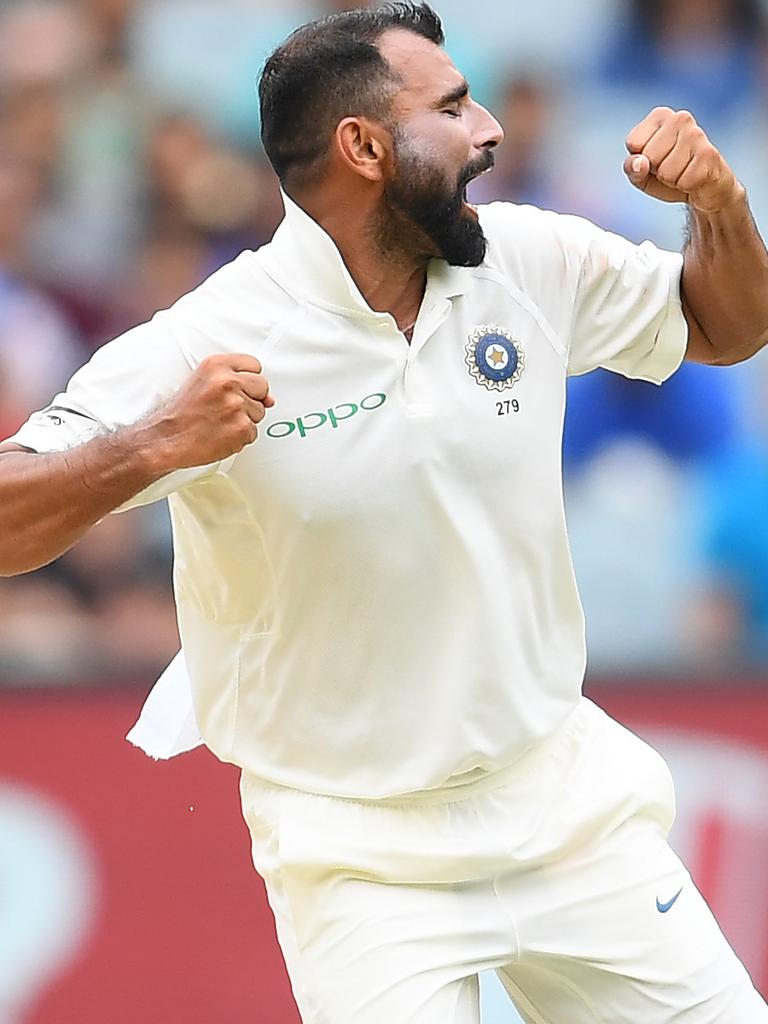 Mohammed Shami is the perfect foil for Indian No.1 seamer Jasprit Bumrah. Picture: Getty Images