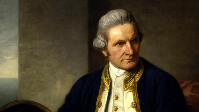 Captain James Cook.