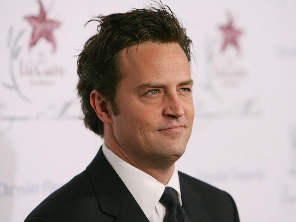 Matthew Perry shot to global stardom as Chandler Bing in Friends. Picture: Getty Images