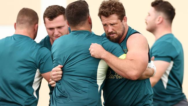 James Slipper is a rarity among props in that he can play on both sides of the scrum. Picture: Getty Images