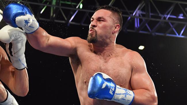 Joseph Parker has released a hilarious video. Picture: Kai Schwoerer/Getty Images.