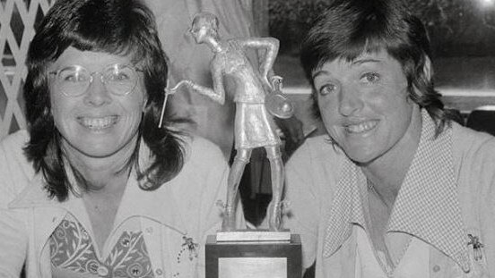 Billie Jean King and Margaret Court had a fierce rivalry.