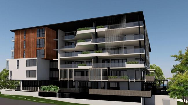 Concept images of the proposed apartment building at Haysmouth Pde, Clontarf. Photo Mark Williams Architects