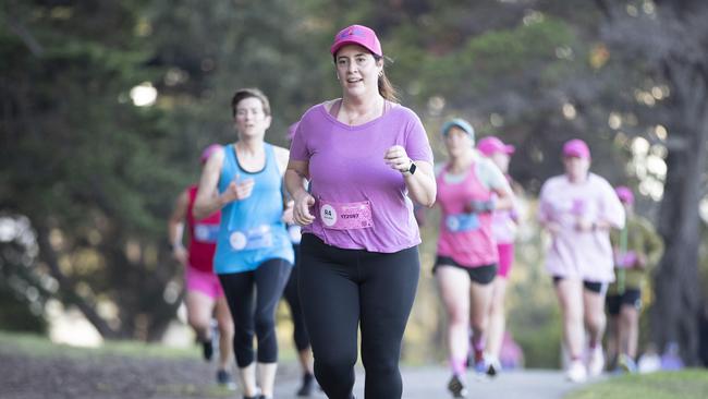 Mother's Day Classic run and walk at Bellerive. Picture: Chris Kidd