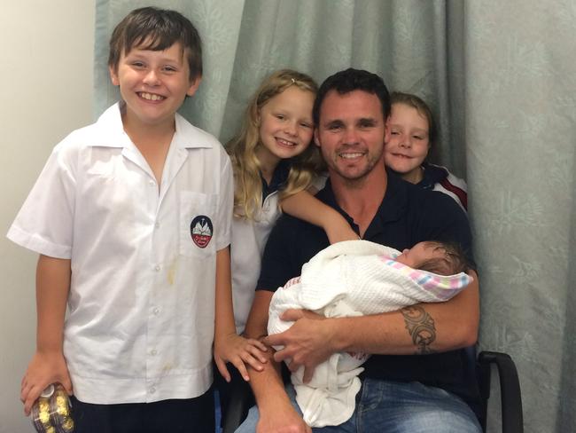 Harrington Park boxer Daniel Geale and wife Sheena give birth to daughter Harper. Born at Campbelltown Hospital, Tuesday March 31