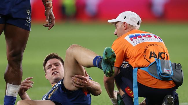 Tom Opacic has played his last game for the Eels. Picture: Mark Kolbe/Getty Images