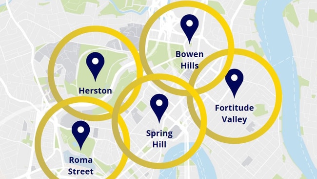 Brisbane's Golden Rings in the leadup to the 2032 Olympics.
