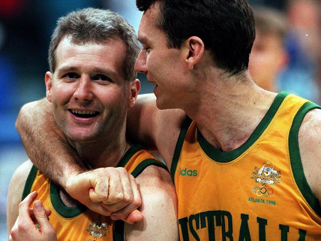 Andrew Gaze at Atlanta 1996.