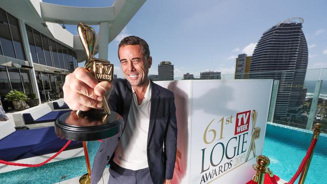 Actor Marcus Graham at the Logies voting launch event at Nineteen at the Star Gold Coast. Picture: Nigel Hallett. 