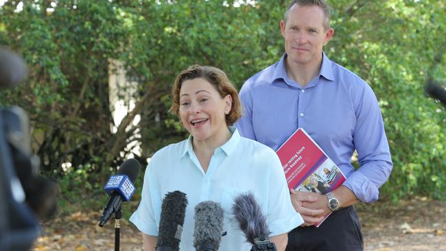 Deputy Premier Jackie Trad will face Queensland’s powerful ethics committee. Picture: Mark Cranitch.