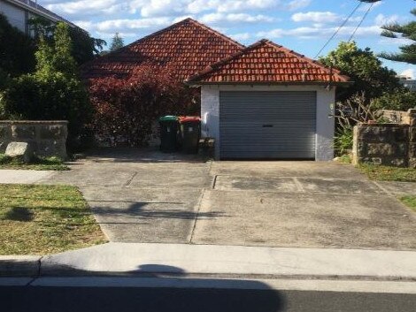 One of the old homes the developer wishes to demolish.