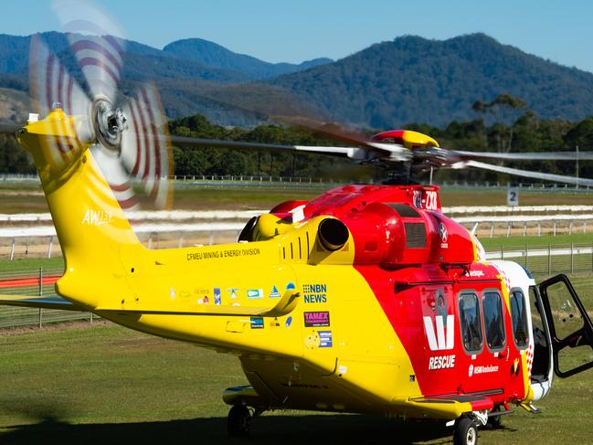 generic, Westpac Rescue helicopter,Northern NSW. At Coffs Harbour Race Track to launch Rescue day appeal.. 17 July 2019