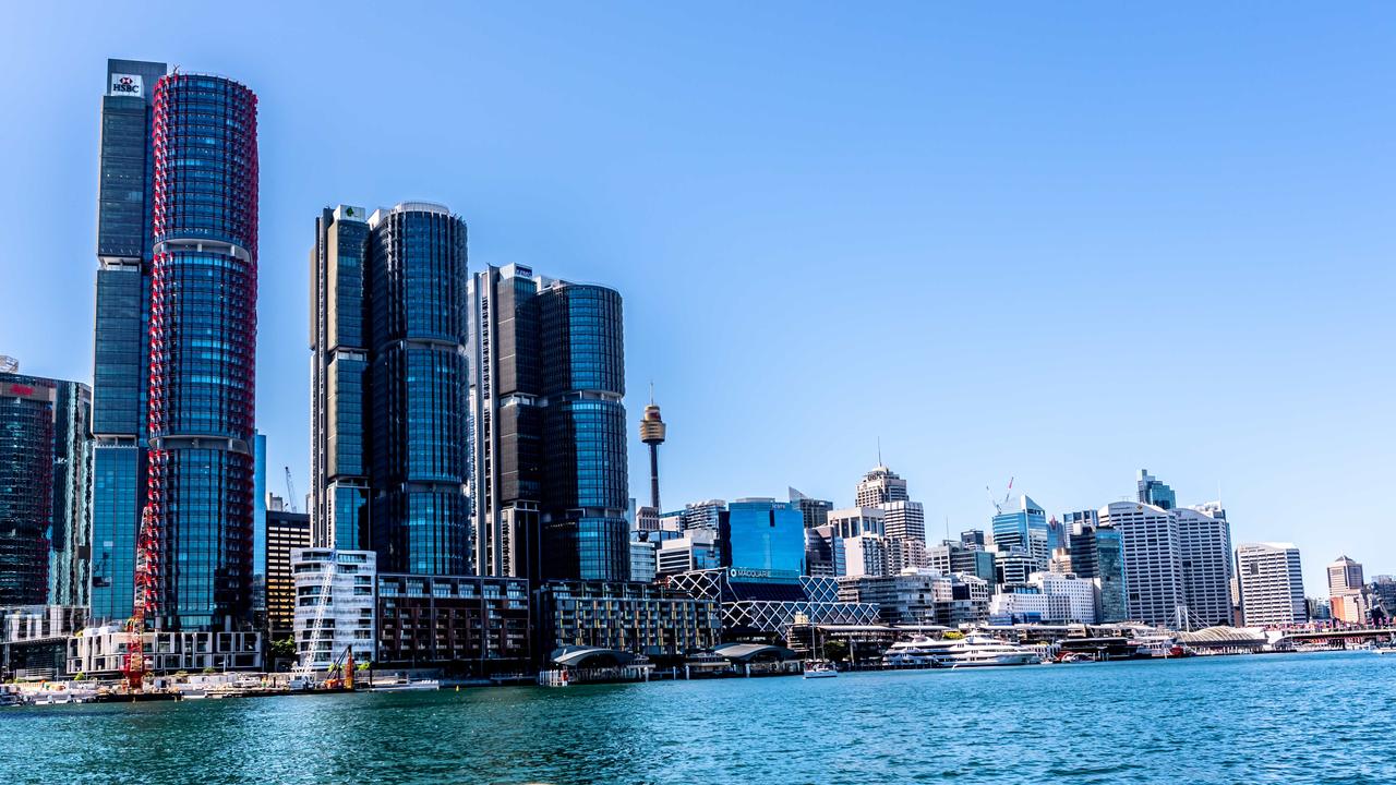 Central Precinct will eclipse Barangaroo, close to Darling Harbour, in size. Picture: Monique Harmer/AAP