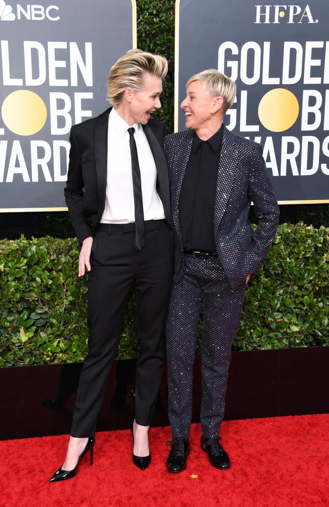 Portia de Rossi and her wife, Ellen DeGeneres.