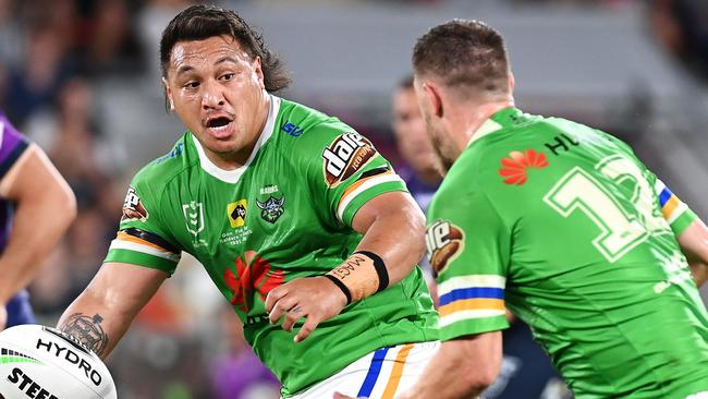 Josh Papalii is one of the experienced faces in the Maroons squad. Picture: Getty Images