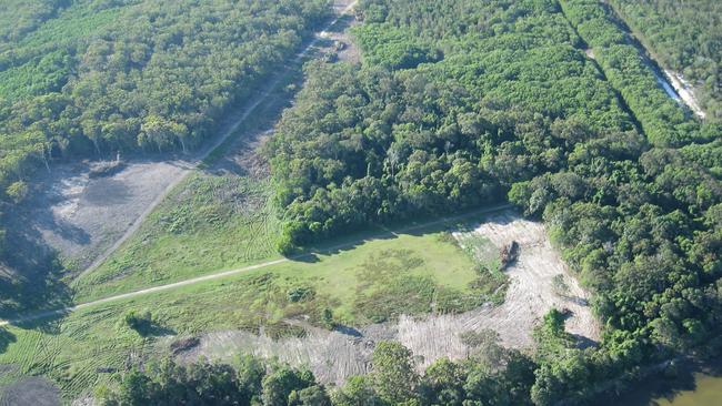 Aerial photos of Iron Gates near Evans Head. Picture: Al Oshlack