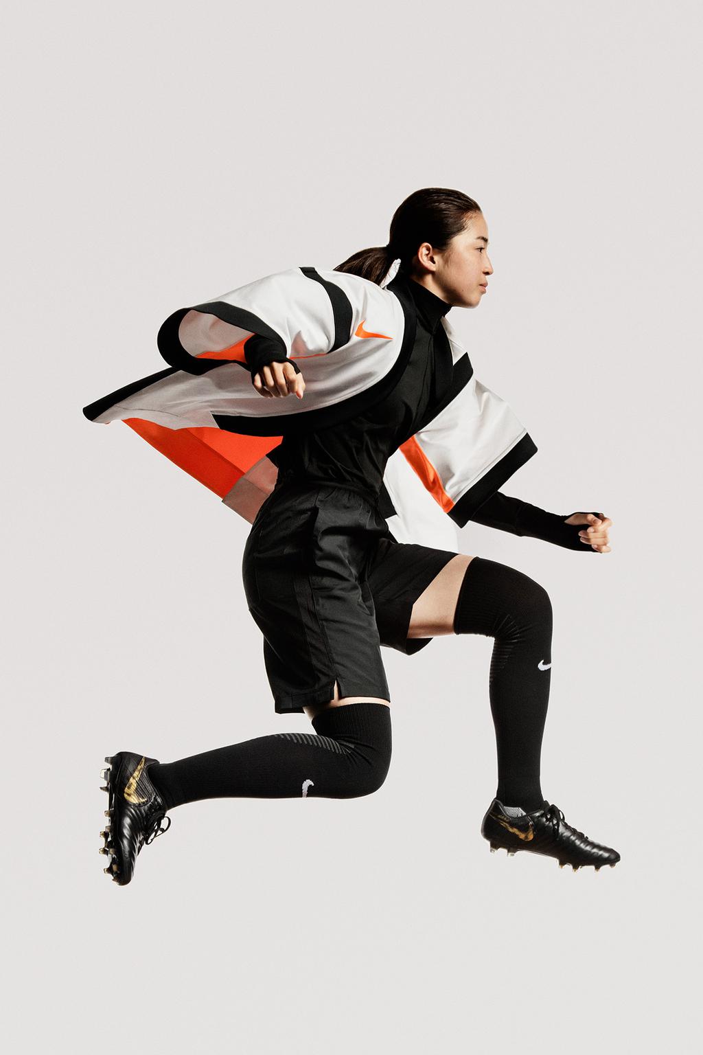 4 streetwear designers reinvent Nike's football jersey for women