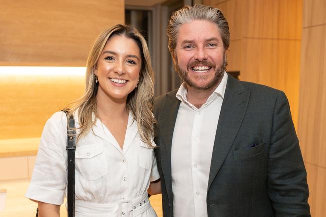 Maddy Anderson and Toddy Matherson at the Beach House Launch, The Pulse April 18 2023. Picture: Celeste Humphrey