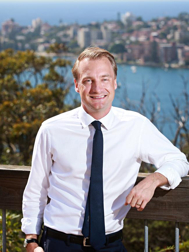 Manly MP James Griffin. Picture: Adam Yip / Manly Daily