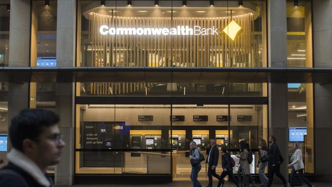 Commonwealth Bank reported a 3 per cent fall in cash earnings for the six months to December 31 to $5.02bn and a dividend of $2.15 a share. Picture: Bloomberg