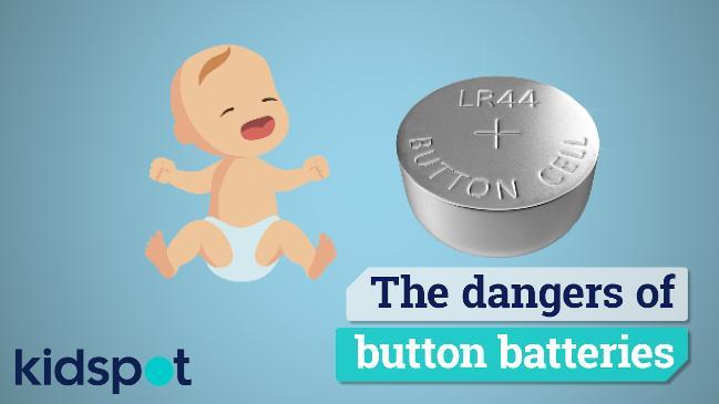 Button batteries pose a great danger to children under 5, with around 20 kids admitted to Australian emergency departments each week after swallowing them.