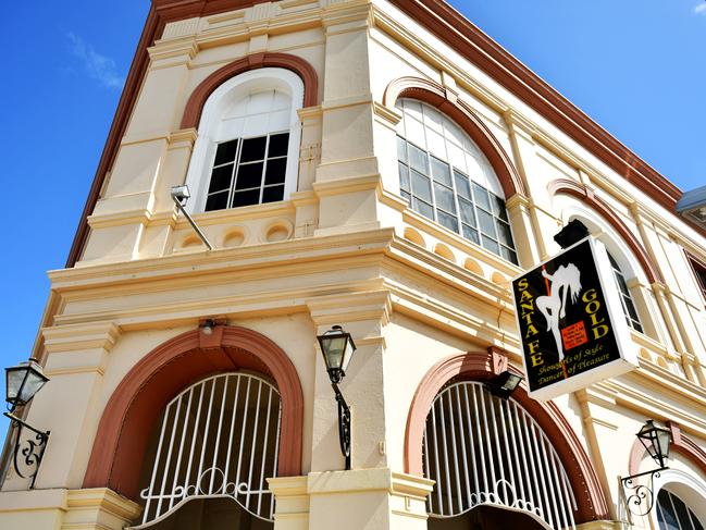 Generic pictures of Townsville strip club Santa Fe Gold on Flinders Street. Picture: Alix Sweeney