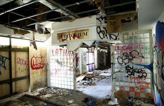 The club has been derelict since 2009. Picture: John Appleyard