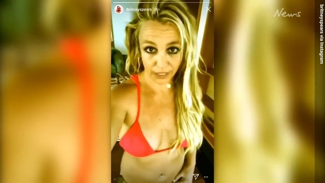 Britney Spears weight loss: Star posts Instagram progress video |  news.com.au â€” Australia's leading news site