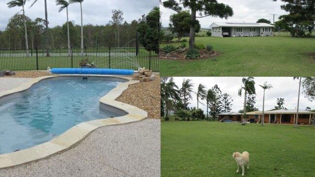 This 400 acre Curra property has an impressive homestead and a second immaculate three bedroom home. Photos: realestate.com.au