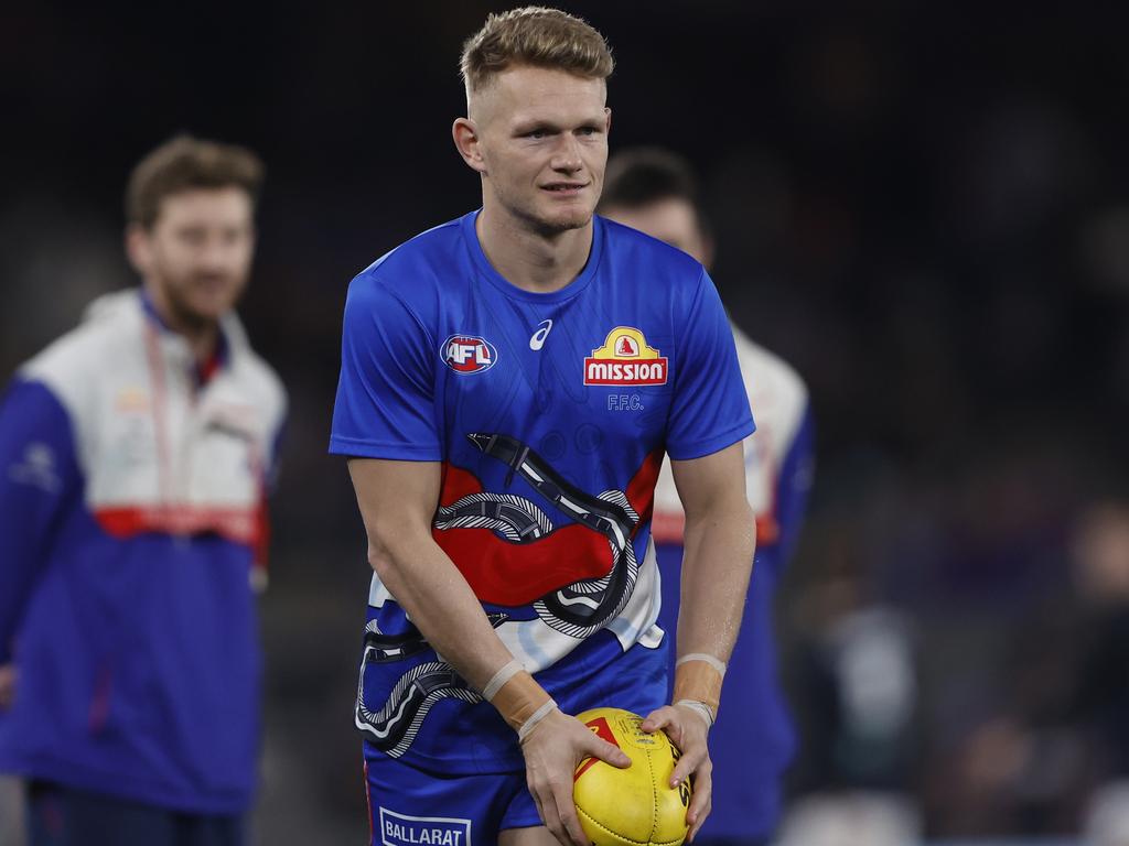 Adam Treloar has been criminally overlooked in SuperCoach this year. Picture: Darrian Traynor/AFL Photos/via Getty Images