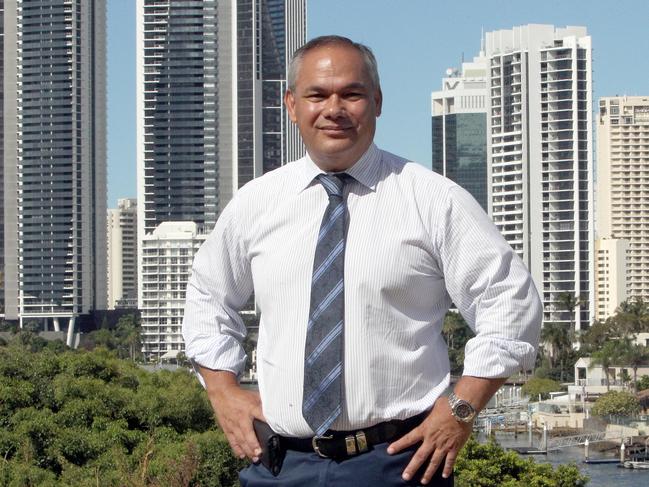 Mayor Tom Tate  celebrating victory after last night's council election. Pic Mike Batterham