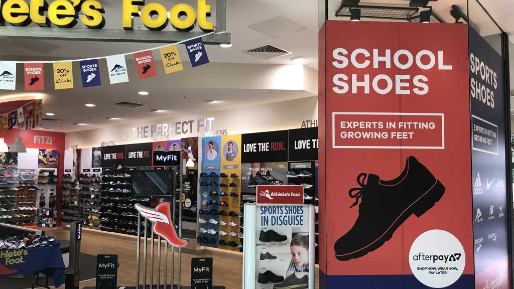 Get all your back to school needs at Grand Central. Athlete's Foot.