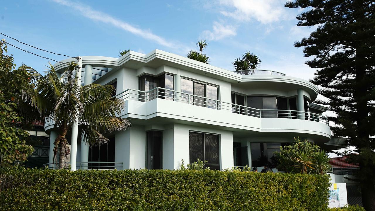 The house in Coogee where Laura was found dead at the bottom of a set of stairs. Picture: Sam Ruttyn