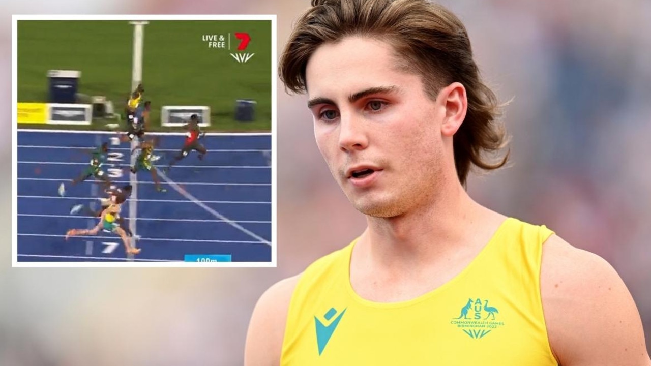 Rohan Browning did Australia proud. Photo: Channel 7, Getty.